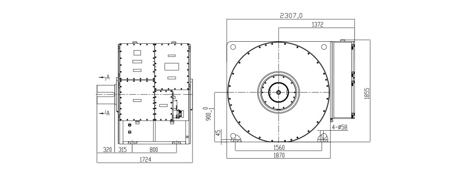 Flame Proof VFD Synchronous Motor